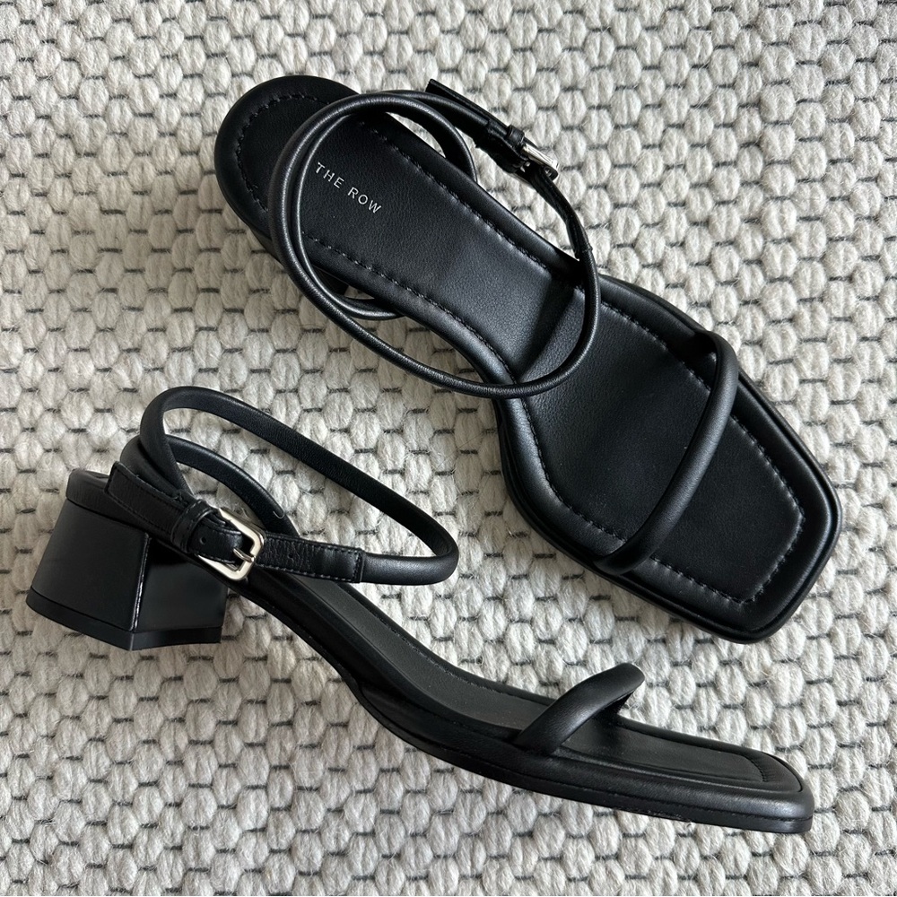 The Row Kate Black Women's Sandals